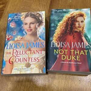 Set of 2, Eloisa James, used paperback novels.